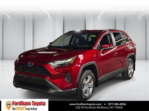 Ruby Flare Pearl 2024 Toyota RAV4 Hybrid LE