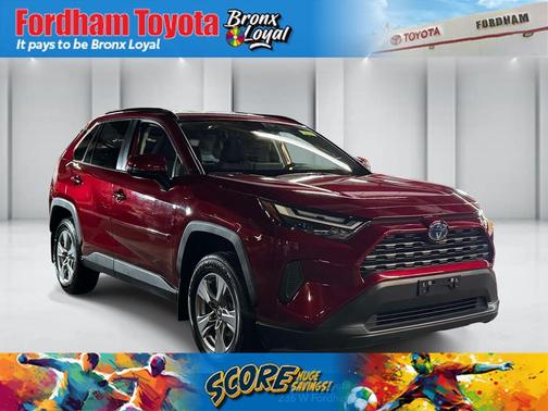 Ruby Flare Pearl 2024 Toyota RAV4 Hybrid LE