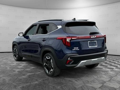 Dark Ocean Blue 2024 Kia Seltos SX Turbo