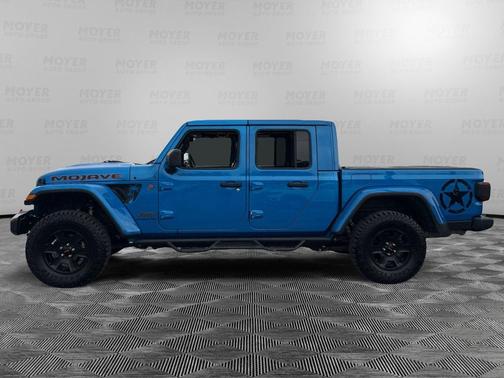Hydro Blue Pearlcoat 2021 Jeep Gladiator Mojave 4x4