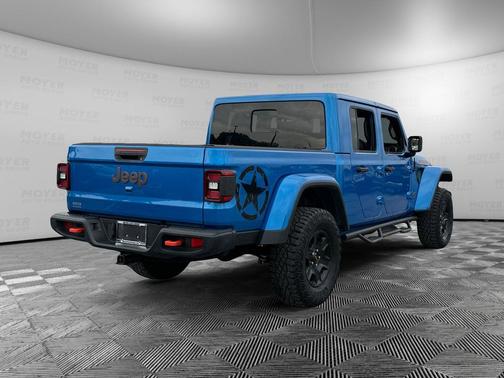 Hydro Blue Pearlcoat 2021 Jeep Gladiator Mojave 4x4