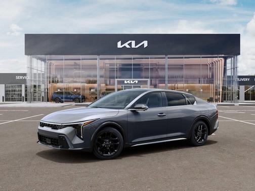 Steel Gray 2026 Kia K4 GT-Line Turbo