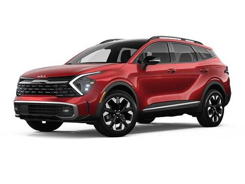 Dawning Red 2024 Kia Sportage Plug-In Hybrid X-Line