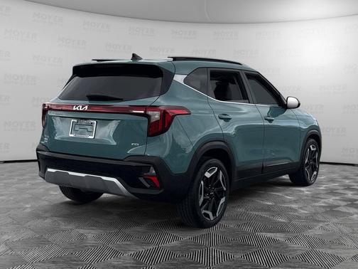 Pluton Blue 2024 Kia Seltos SX Turbo