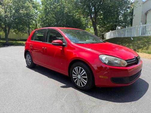 Tornado Red 2010 Volkswagen Golf 4-Door
