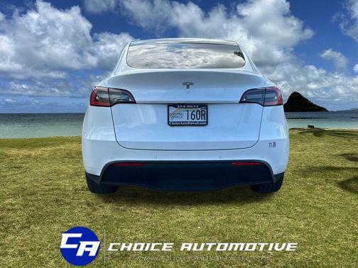 Pearl White Multi-Coat 2020 Tesla Model Y Long Range Dual Motor All-Wheel Drive