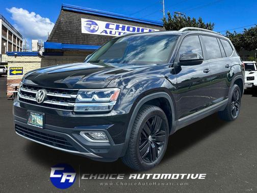 Deep Black Pearl 2019 Volkswagen Atlas 3.6L SEL