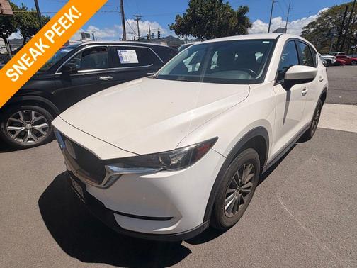 Snowflake White Pearl Mica 2021 Mazda CX-5 Sport