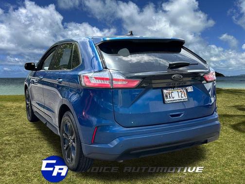 Atlas Blue Metallic 2023 Ford Edge SE