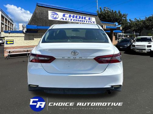 White 2022 Toyota Camry LE