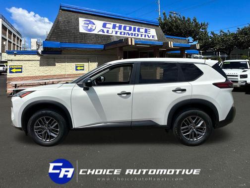 Glacier White 2023 Nissan Rogue S