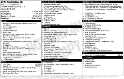 2023 Kia Sportage EX