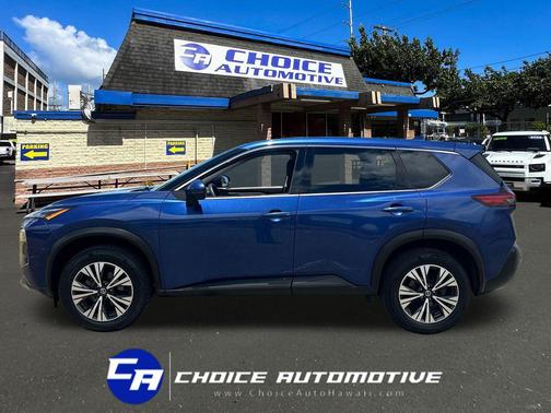 Caspian Blue Metallic 2021 Nissan Rogue SV