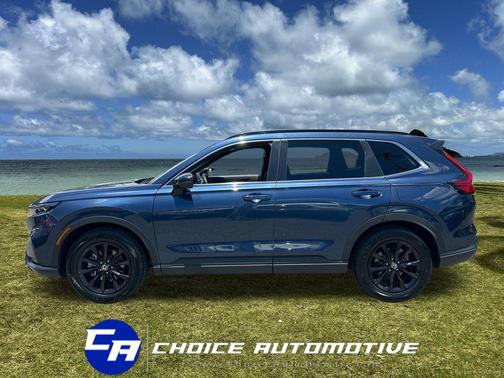 Canyon River Blue Met 2025 Honda CR-V Hybrid Sport FWD