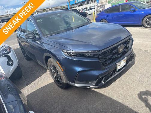 Canyon River Blue Met 2025 Honda CR-V Hybrid Sport FWD