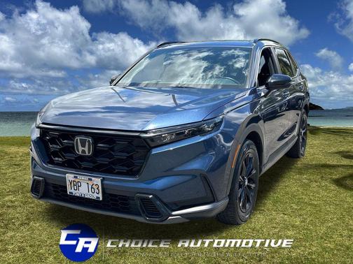 Canyon River Blue Met 2025 Honda CR-V Hybrid Sport FWD
