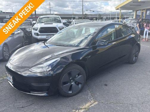 Solid Black 2023 Tesla Model 3 Standard Range