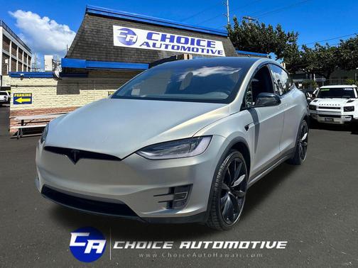 Silver Metallic 2017 Tesla Model X 100D