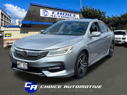 Silver 2016 Honda Accord Touring
