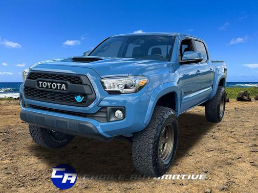 Cavalry Blue 2019 Toyota Tacoma TRD Sport