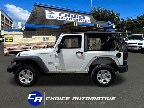 Bright White Clearcoat 2015 Jeep Wrangler Sport