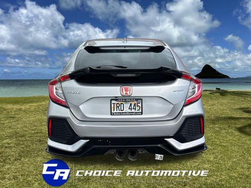 Lunar Silver Metallic 2018 Honda Civic Sport