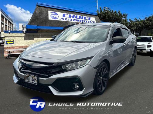 Lunar Silver Metallic 2018 Honda Civic Sport