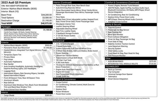 2023 Audi Q5 40 Premium