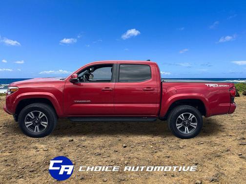 Barcelona Red Metallic 2018 Toyota Tacoma TRD Sport