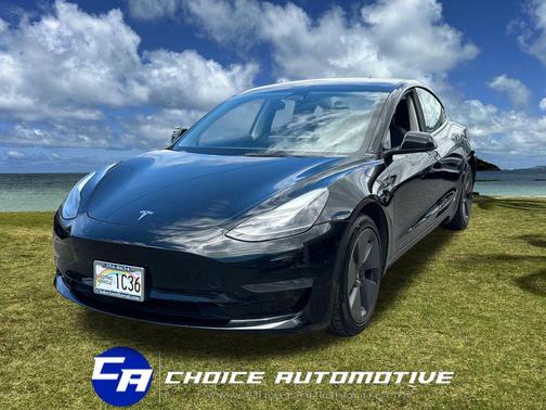 Solid Black 2023 Tesla Model 3 Standard Range