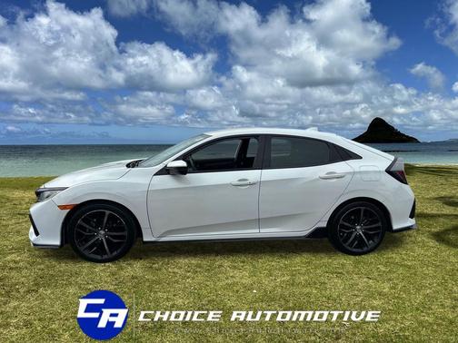 Platinum White Pearl 2021 Honda Civic Sport