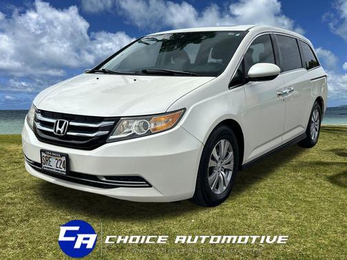 White Diamond Pearl 2015 Honda Odyssey EX-L