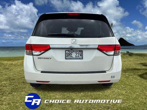 White Diamond Pearl 2015 Honda Odyssey EX-L