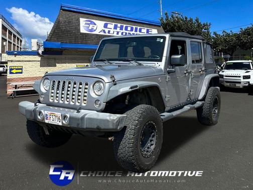 Billet Silver Metallic Clearcoat 2018 Jeep Wrangler JK Unlimited Sahara