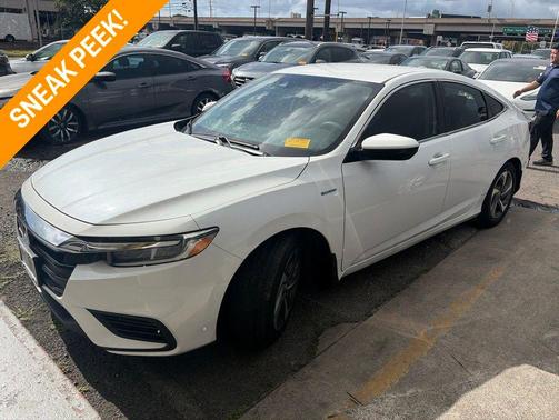 White Orchid Pearl 2019 Honda Insight EX