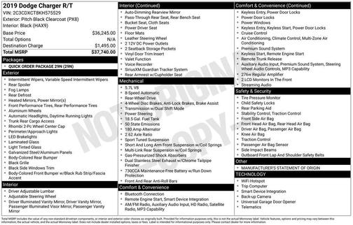 2019 Dodge Charger R/T