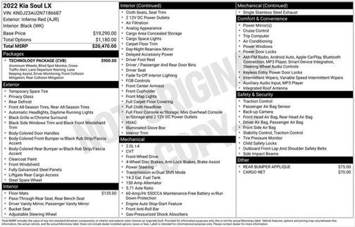 2022 Kia Soul LX