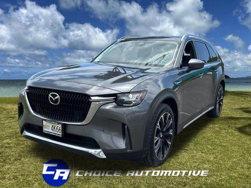 Machine Gray Metallic 2024 Mazda CX-90 PHEV Premium