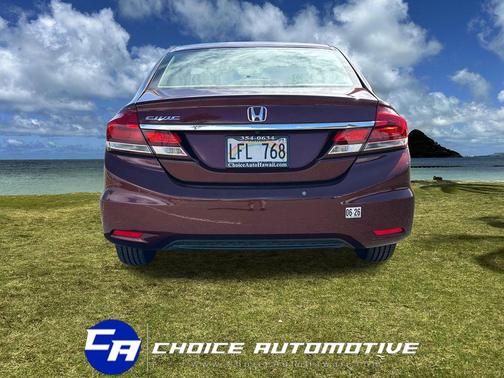 Crimson Pearl 2015 Honda Civic LX