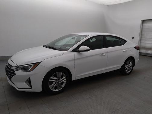 Quartz White Pearl 2020 Hyundai ELANTRA SEL