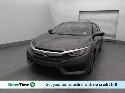 Modern Steel Metallic 2018 Honda Civic EX