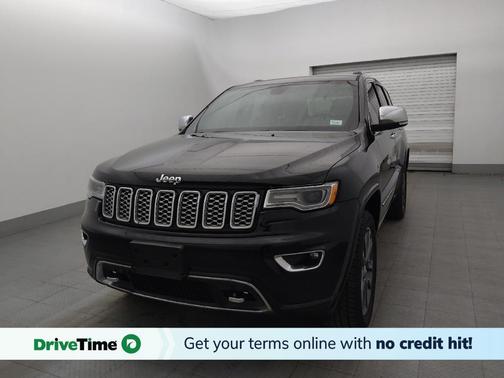 Diamond Black Crystal Pearlcoat 2018 Jeep Grand Cherokee Overland