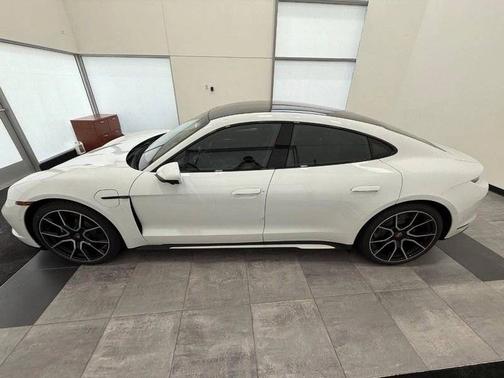 White 2025 Porsche Taycan