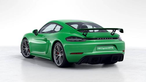 Python Green 2023 Porsche 718 Cayman
