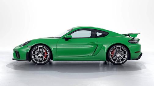 Python Green 2023 Porsche 718 Cayman