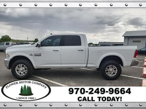 2018 RAM 3500 Laramie Crew Cab 4x4 6'4' Box