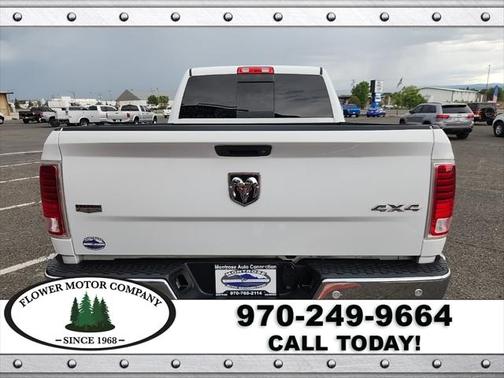 2018 RAM 3500 Laramie Crew Cab 4x4 6'4' Box