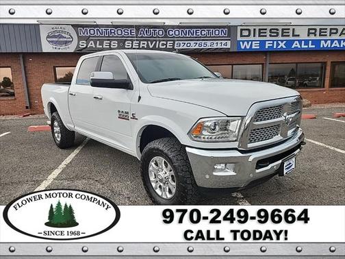 2018 RAM 3500 Laramie Crew Cab 4x4 6'4' Box