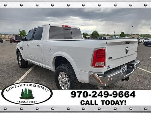 2018 RAM 3500 Laramie Crew Cab 4x4 6'4' Box