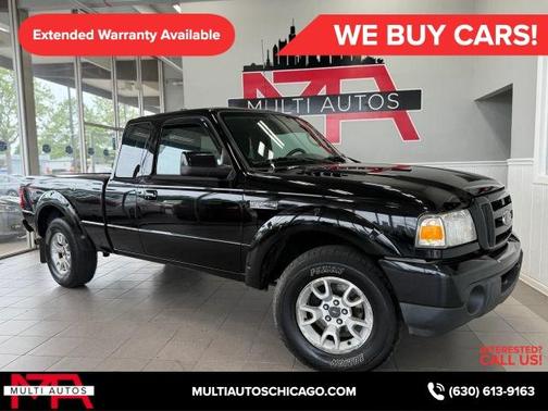 Black 2011 Ford Ranger Sport